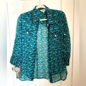 Roper Sheer Button Down Shirt